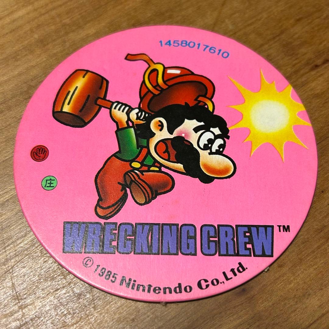 超美品 任天堂ゲームキャラクター メンコ 10枚 1980年代 ファミコン