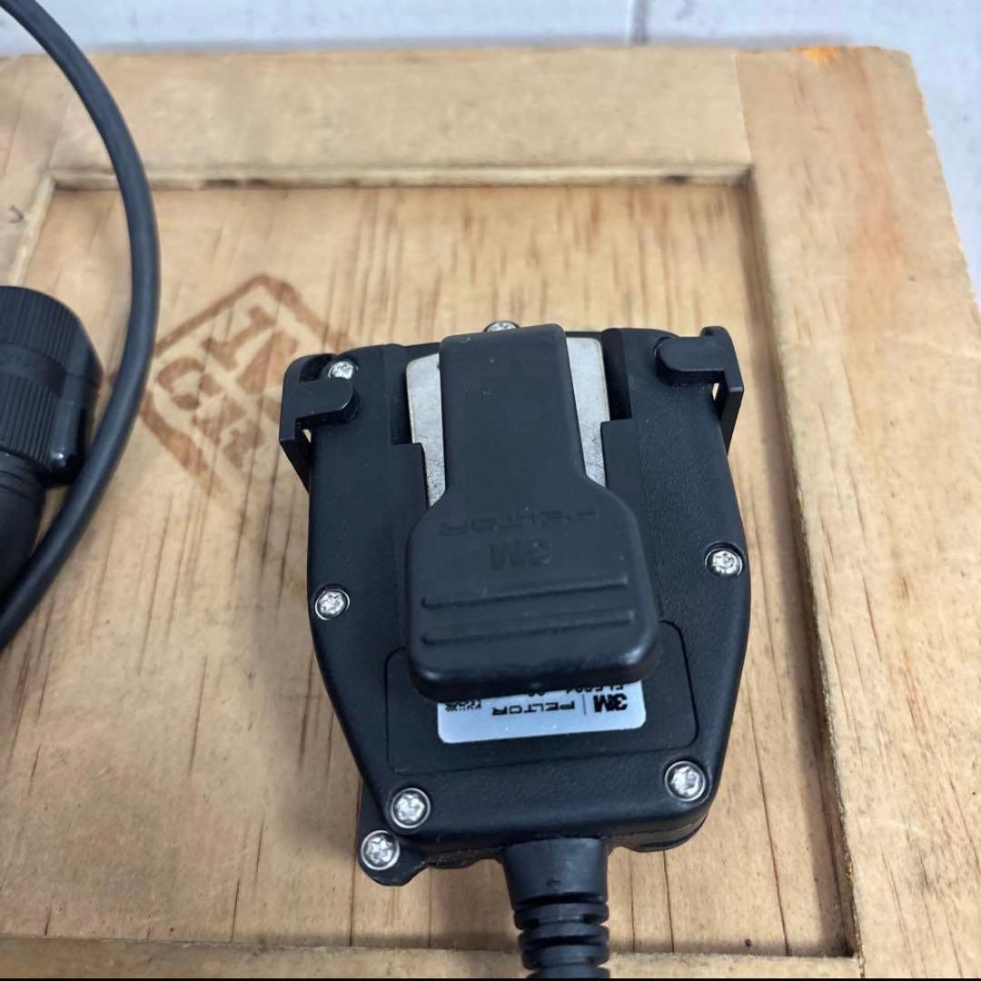 美品　米軍 実物　PELTOR PTT スイッチ アダプター ペルター　送料無料