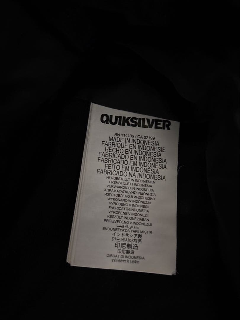QUIKSILVER スノーボードパンツ 青