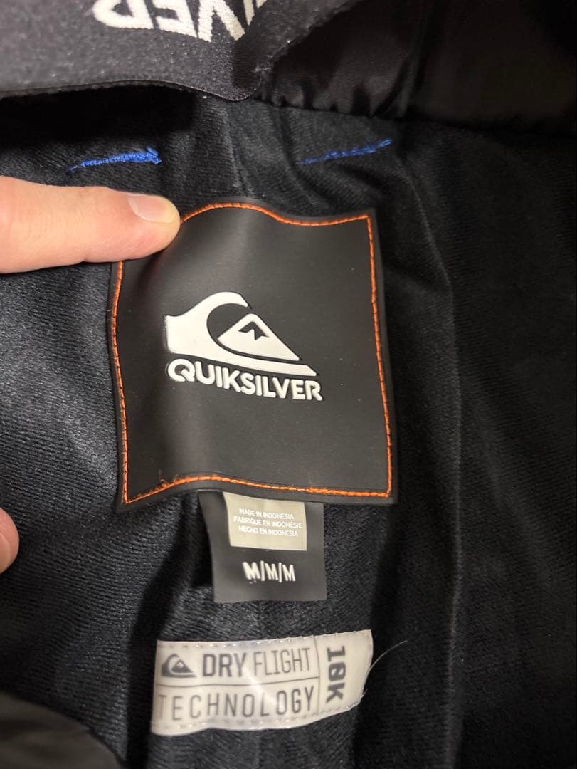 QUIKSILVER スノーボードパンツ 青