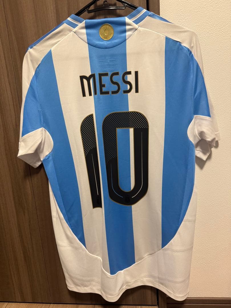 【新品未使用】　アルゼンチン代表　メッシ ユニフォーム　コパアメリカ 決勝