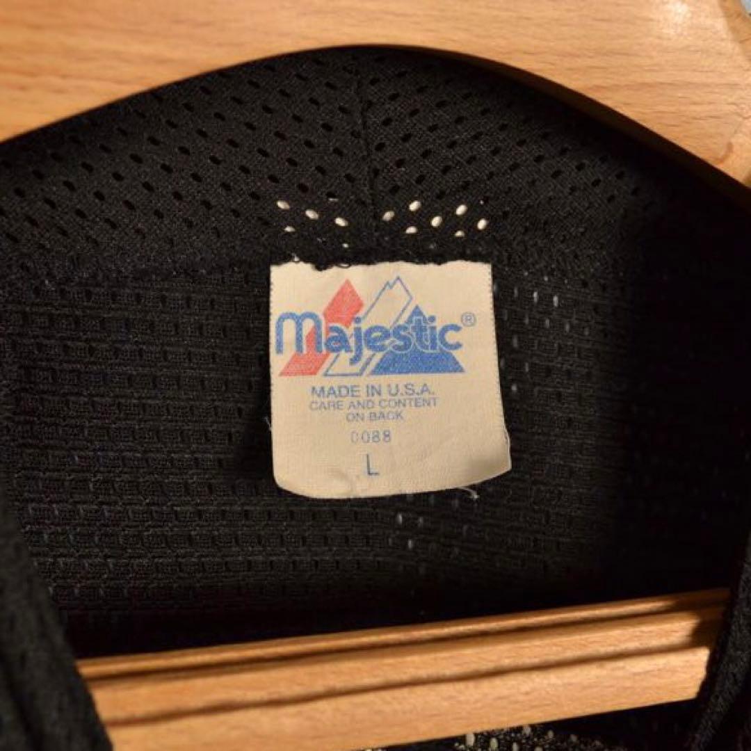 ホワイトソックス\"majestic\"ベースボールシャツ(L) 90s