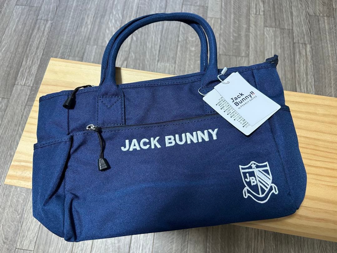 新品JACK BUNNY ジャックバニー　カートバック　ネイビー　タグ付け