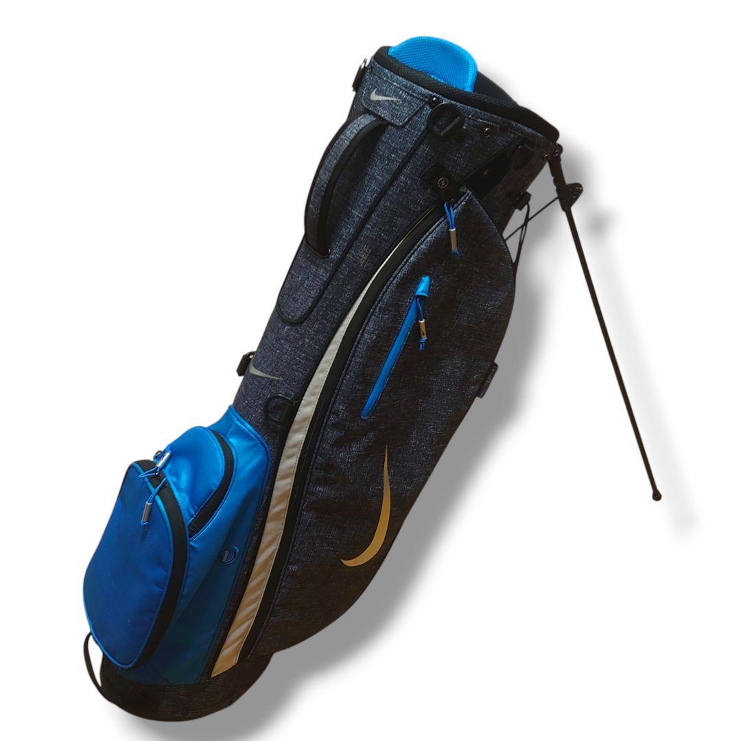 【希少・軽量】NIKE ナイキ スポーツライト スタンド キャディバッグ ブルー