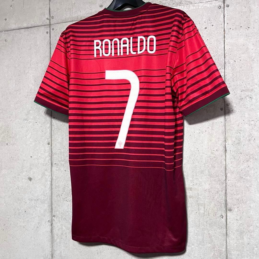 【美品！】2014ブラジルW杯 ポルトガル代表 ♯7 C・ロナウド【Mサイズ】