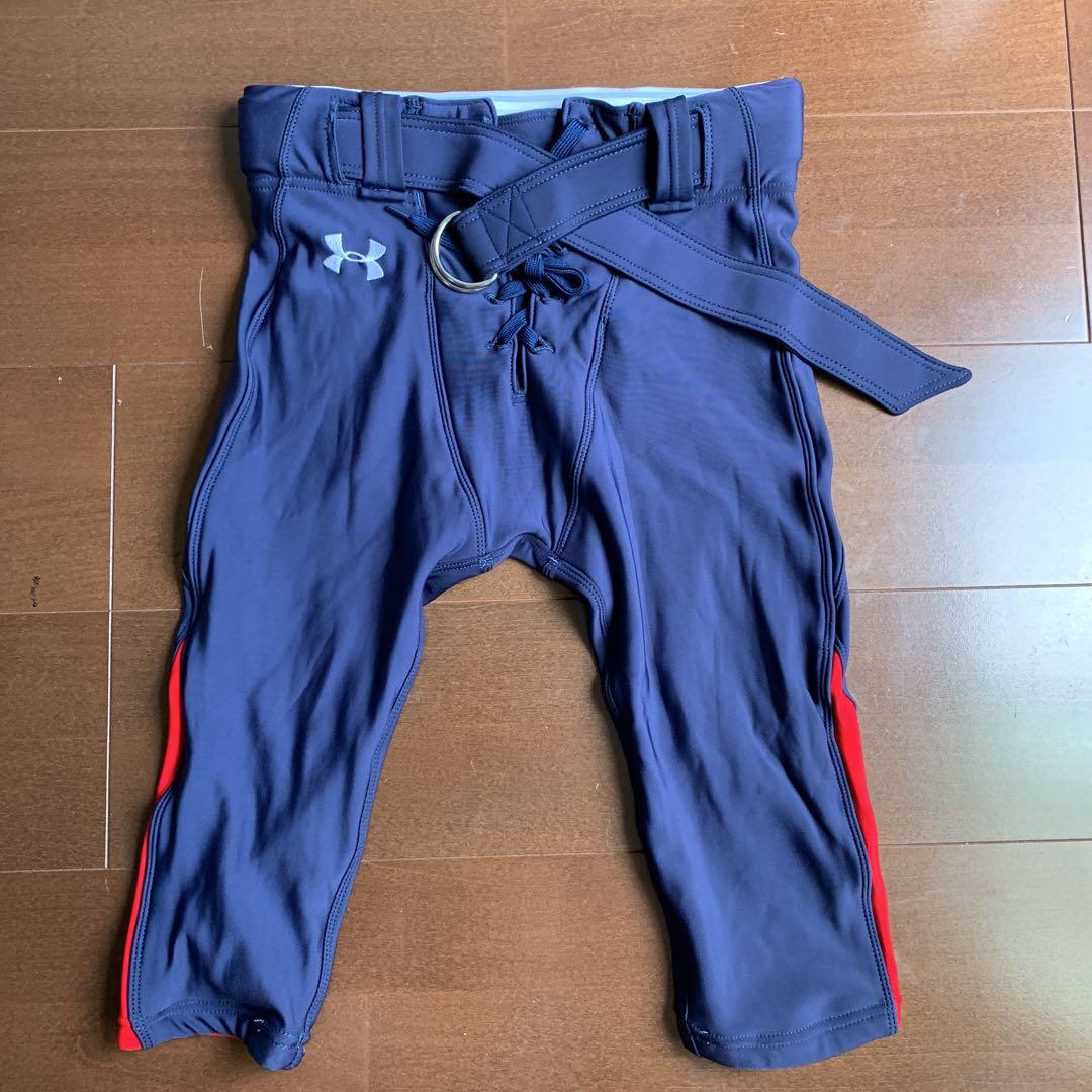 UA 慶應義塾大学“UNICORNS“試合用フットボールパンツネイビーMDサイズ