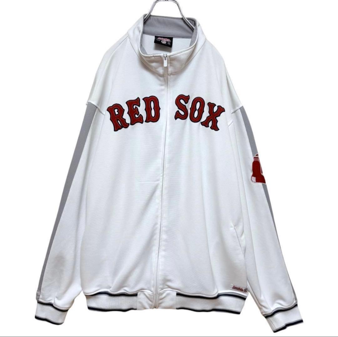 【吉田正尚】 MLBレッドソックス トラックジャケット ホワイト USA企画XL