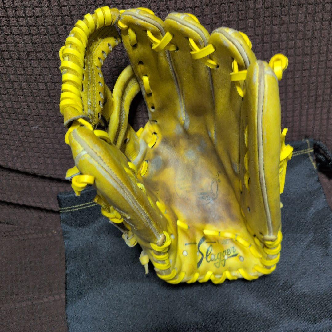 スラッガー　硬式外野用　紐全交換　アタッチメントグリス交換　即戦力