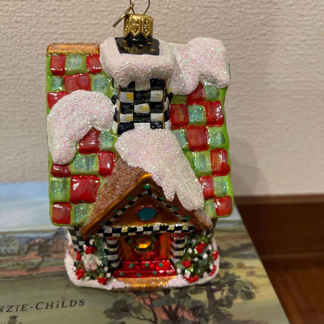 マッケンジーチャイルズ　クリスマス　家の形の置物