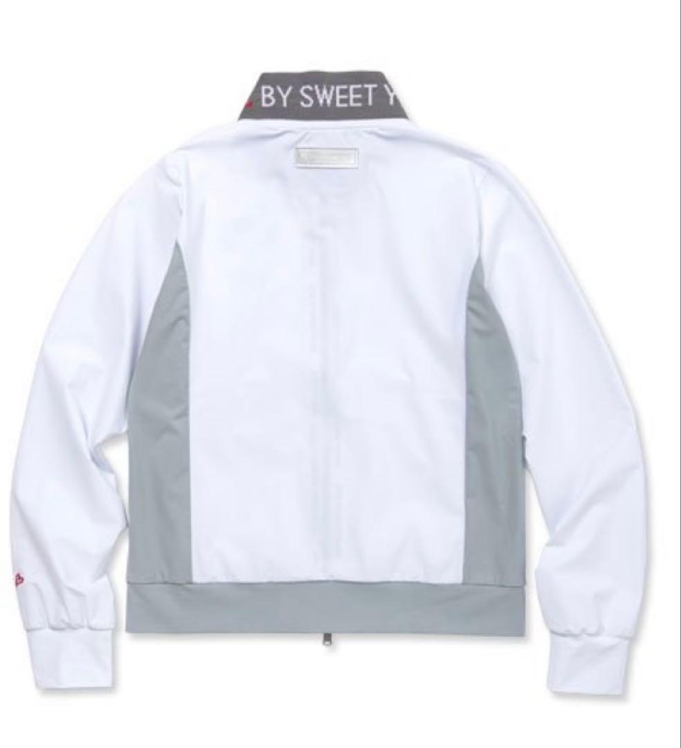 SY32 by SWEET YEARS ストレッチジップアップジャケット　白S