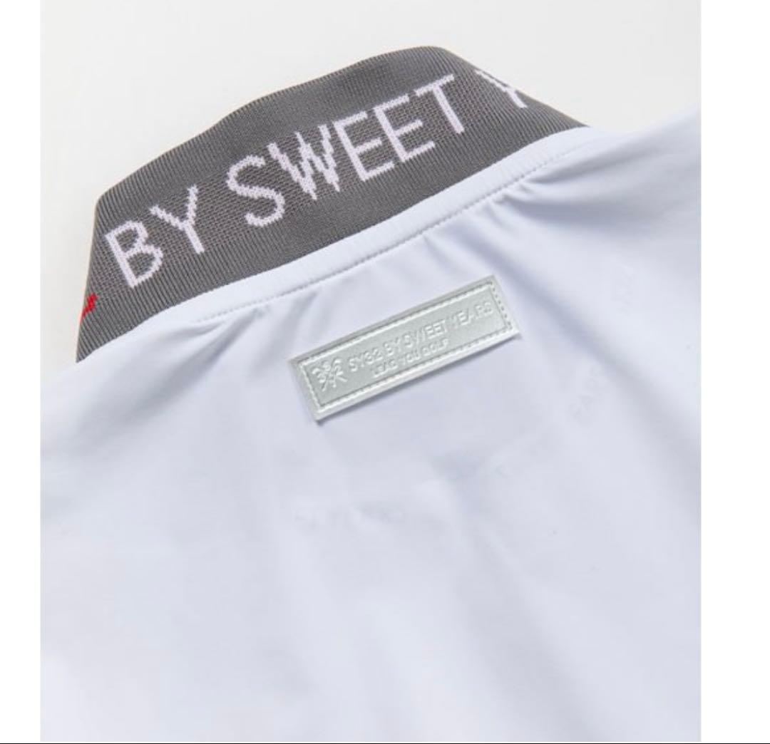 SY32 by SWEET YEARS ストレッチジップアップジャケット　白S