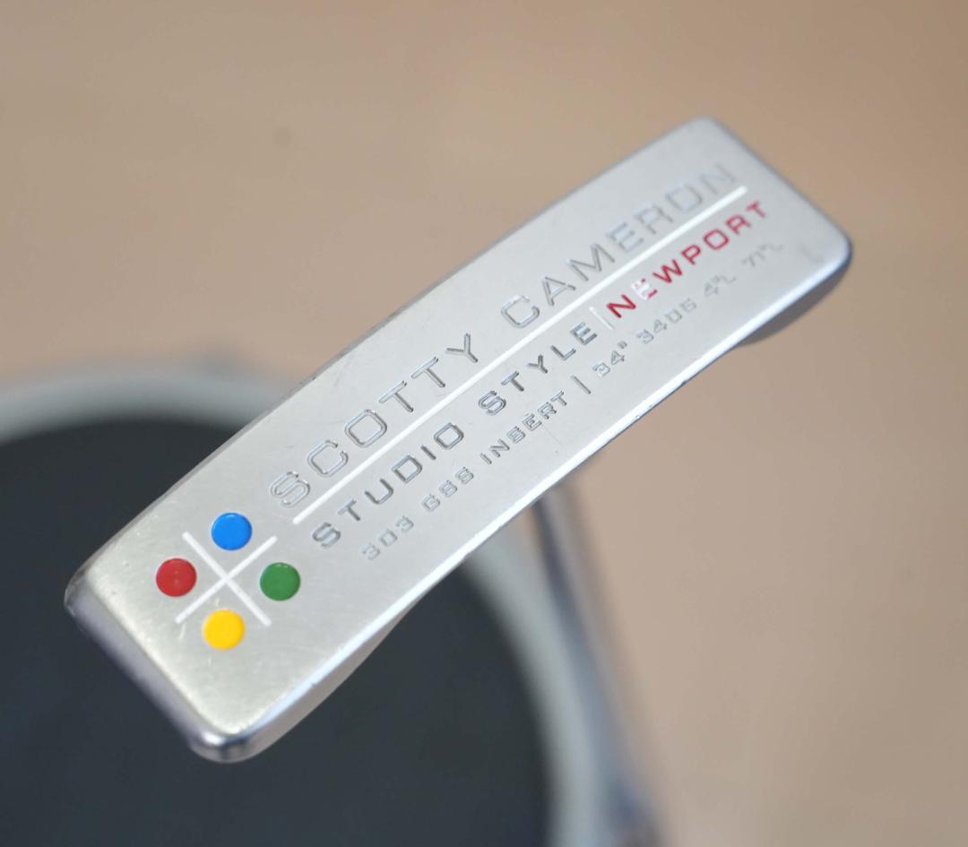 スコッティキャメロン　スタジオスタイル　ニューポート　GSS 34インチ