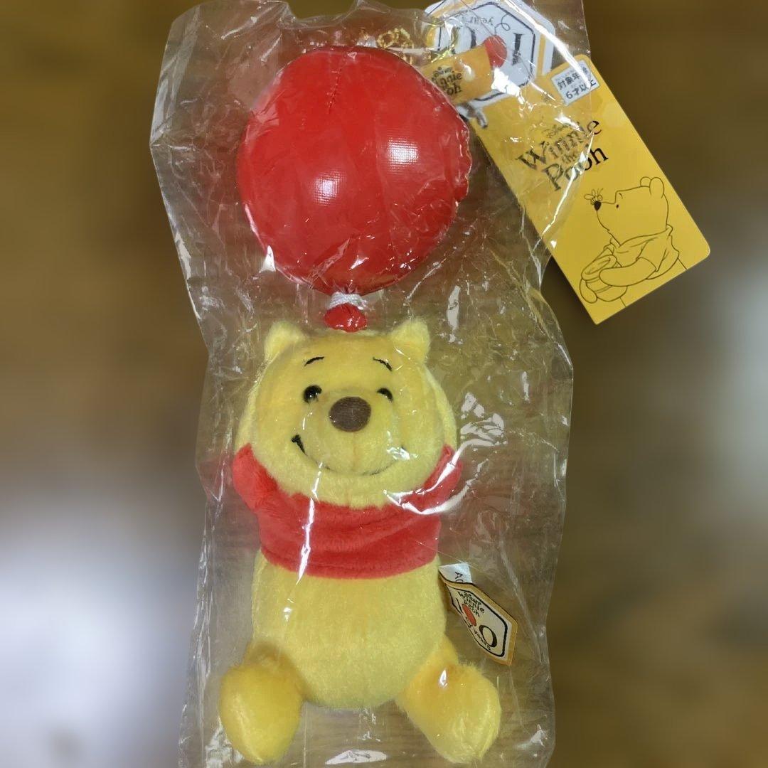 くまのプーさん展限定　キーチャームマスコット　風船