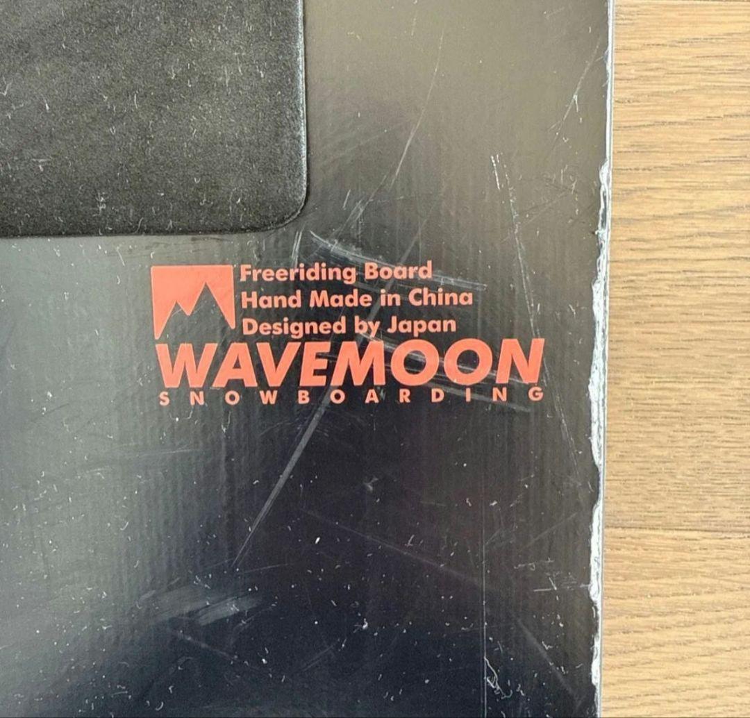 wavemoon　ブラック　スノーボード板　154cm