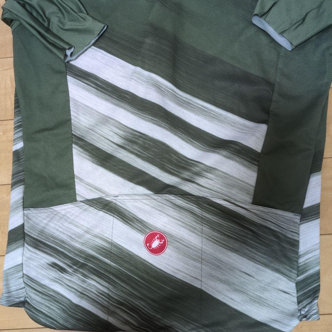 Castelli サイクルジャージ 半袖 オリーブグリーン