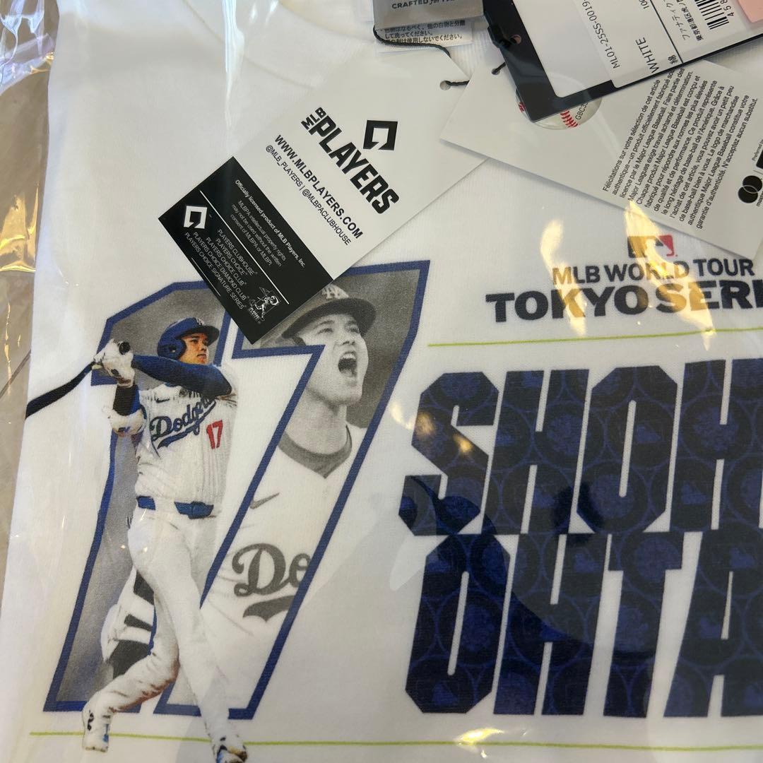 大谷翔平 MLBワールドツアー東京シリーズ tシャツMホワイト売切商品