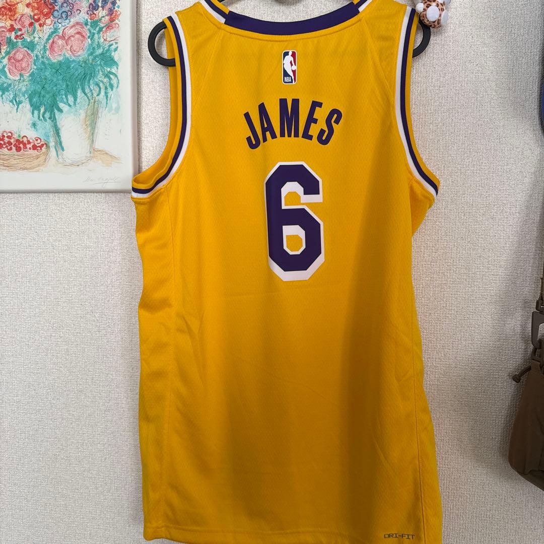 NIKE レブロン ユニフォーム 未使用 ナイキ NBA レイカーズ LA