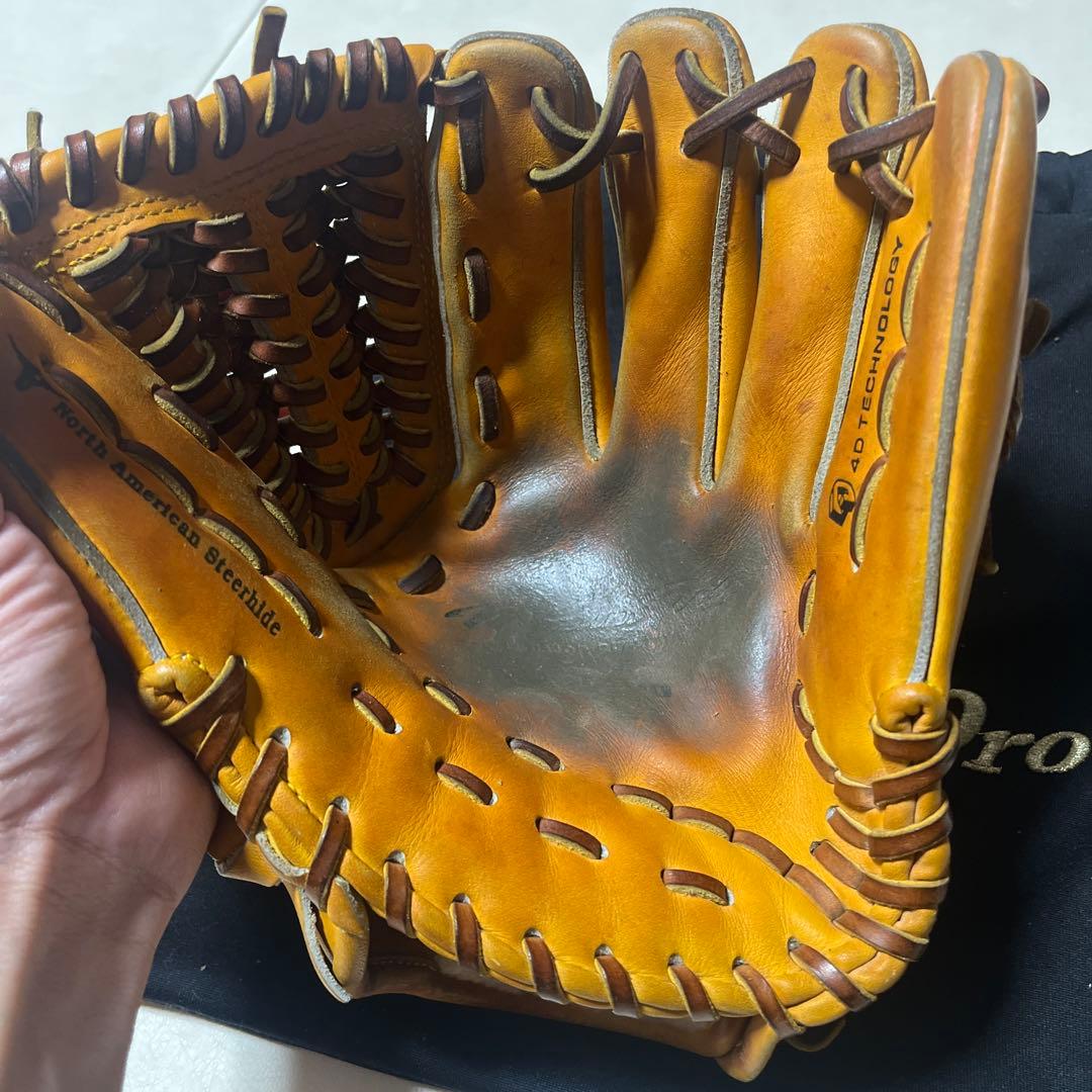 ビックM　Mizuno 軟式グローブ 右投げ　内野手用