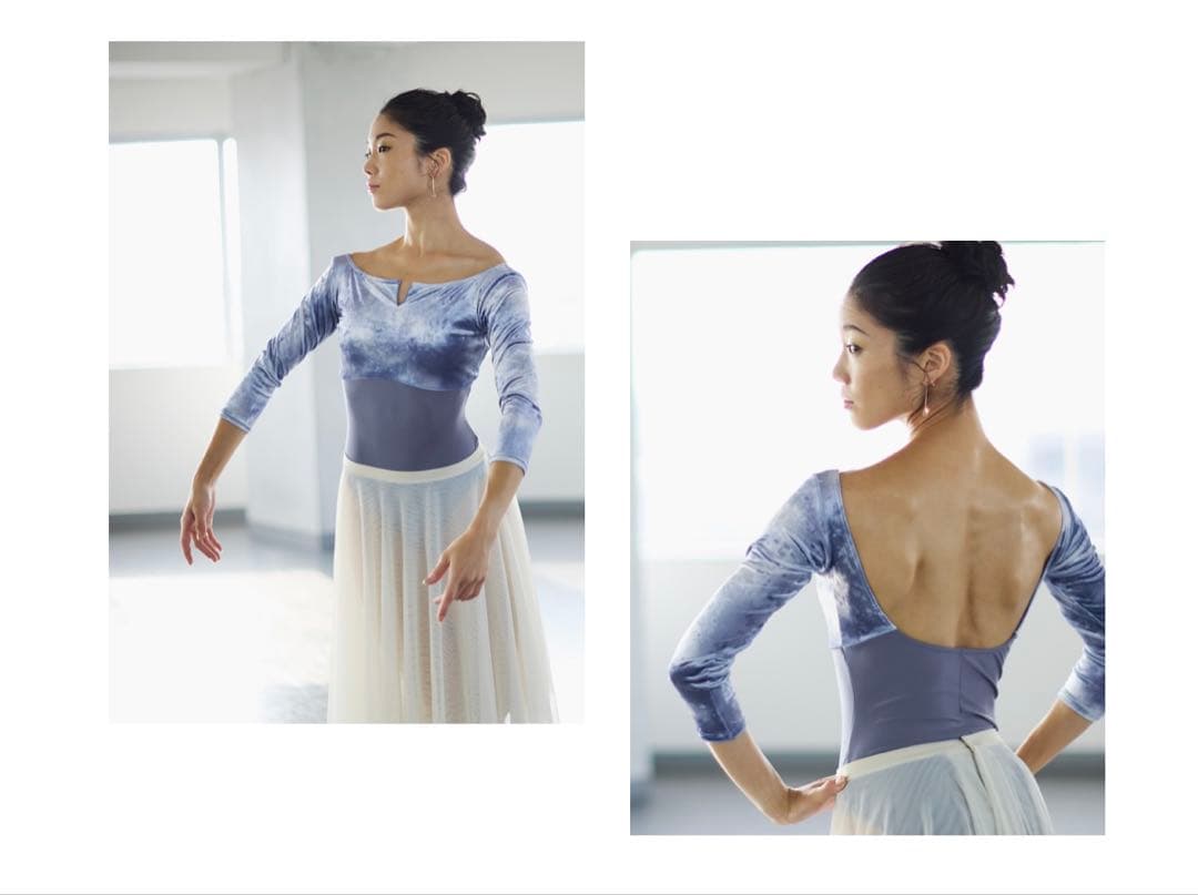 か*☆様 【美品】チャコット　レオタード（白）　菅井円香さんコラボ　Sサイズ