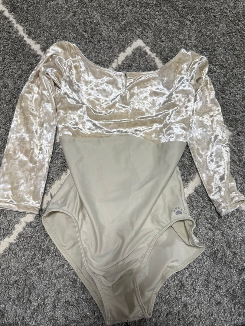 か*☆様 【美品】チャコット　レオタード（白）　菅井円香さんコラボ　Sサイズ