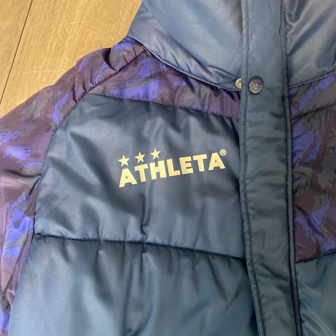 ATHLETA ネイビー ベンチコート XL(Ｏ)