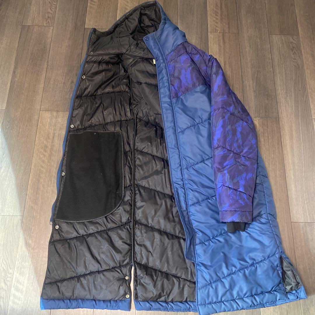 ATHLETA ネイビー ベンチコート XL(Ｏ)
