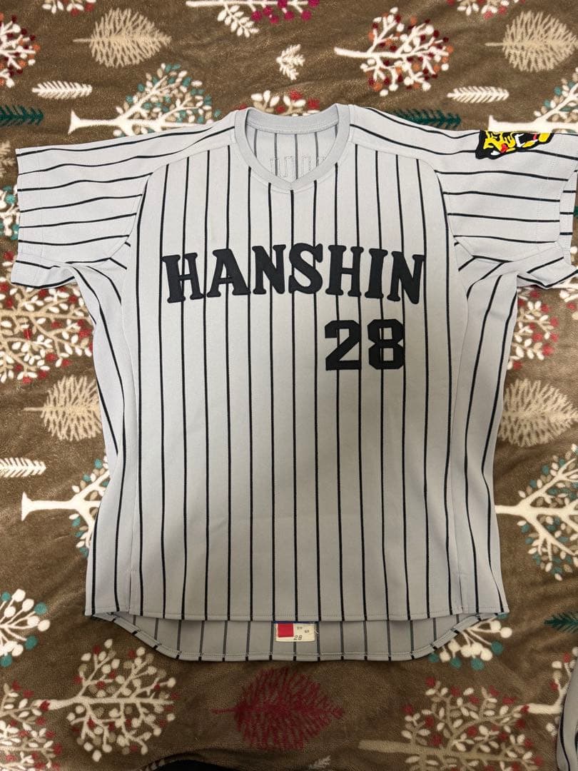 阪神タイガース　2000年 福原忍　実使用 ユニフォーム 上下セット