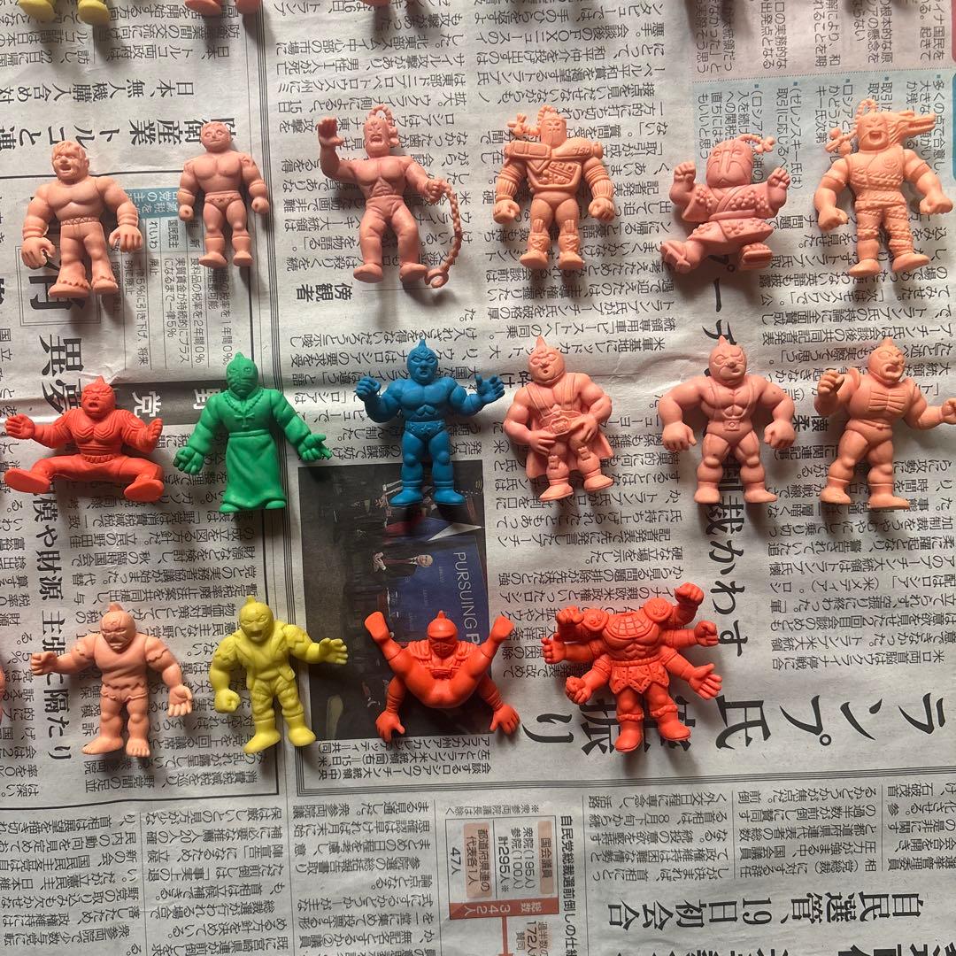 キン肉マン消しゴム　キン消し　まとめ　118点　レギュラー
