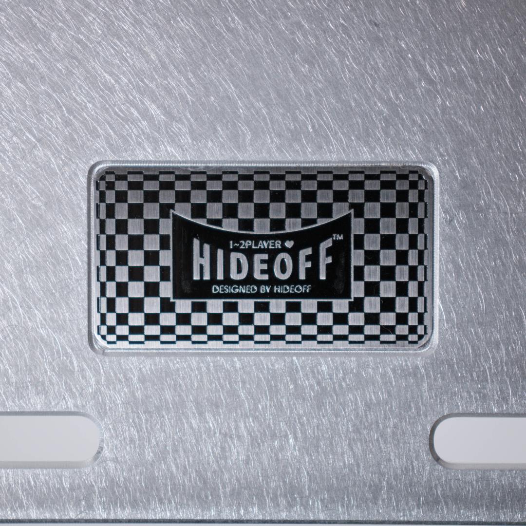 【超美品】日本未上陸！韓国「HIDE OFF」のメタルフラットテーブル