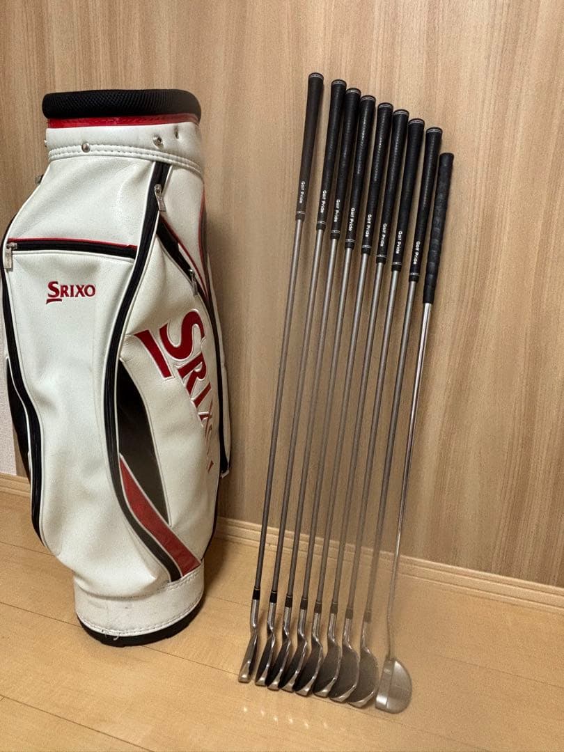 Srixon キャディバッグ レフティアイアンセット