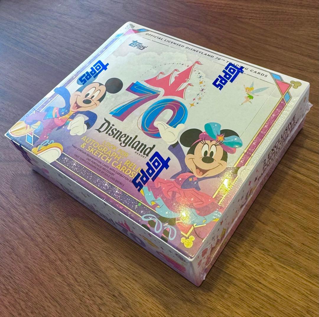 Disneyland 70th Topps社 1Box 日本未発売