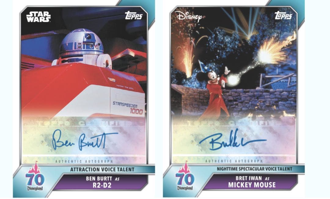 Disneyland 70th Topps社 1Box 日本未発売