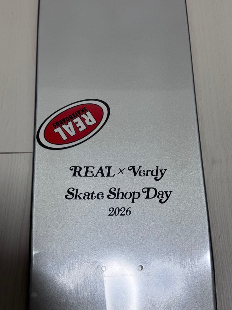 REAL Skateboards x VERDY スケートボードデッキ