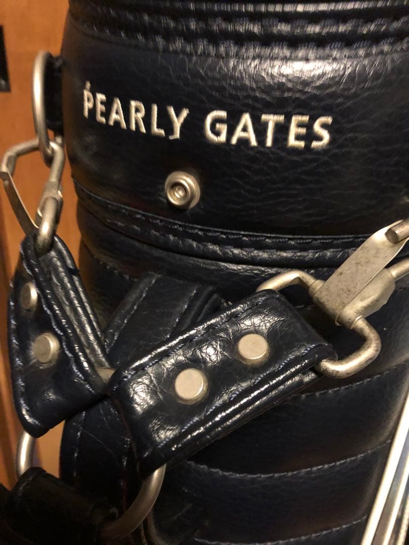 PEARLY GATES プロモデル　ゴルフバッグ ネイビー