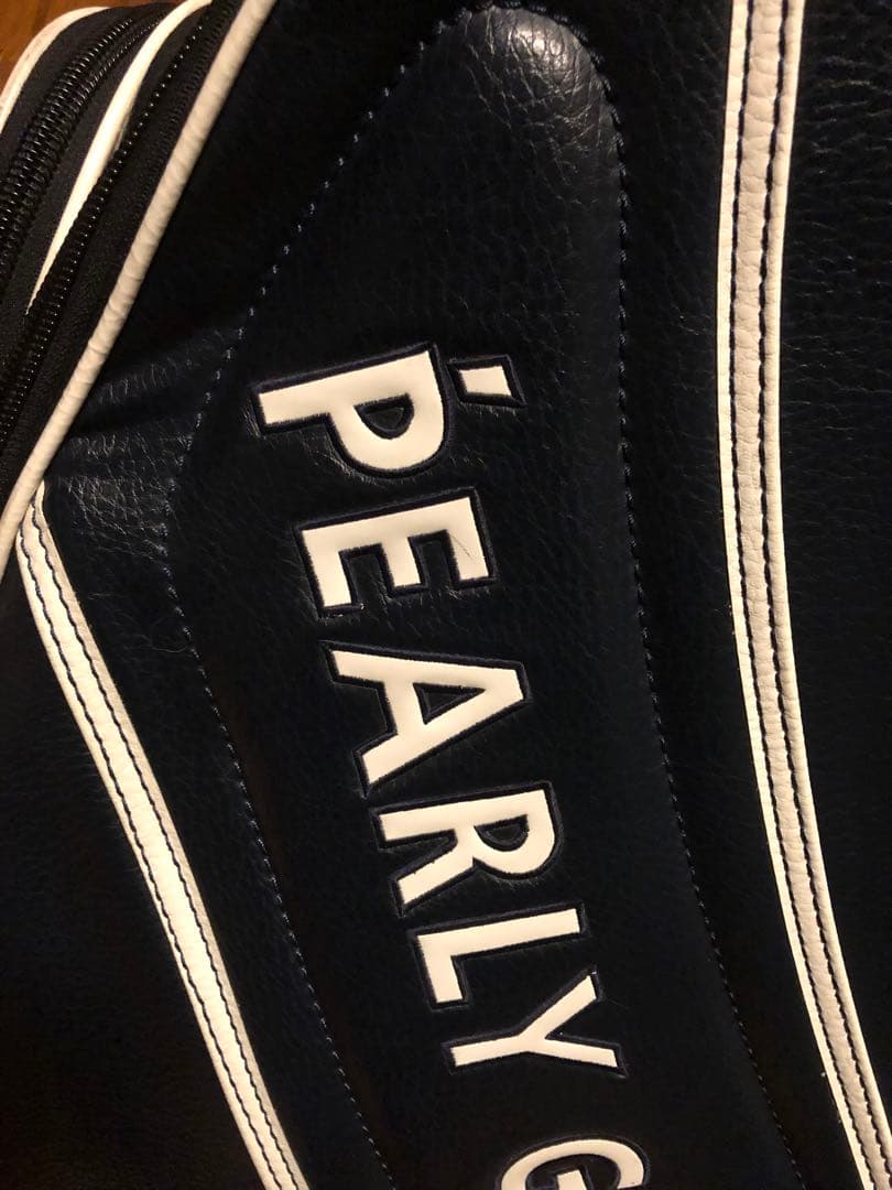 PEARLY GATES プロモデル　ゴルフバッグ ネイビー