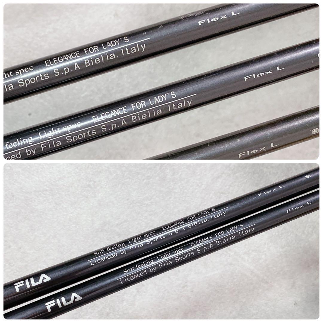 X394 FILA フィラ レディース ゴルフ クラブセット 7点