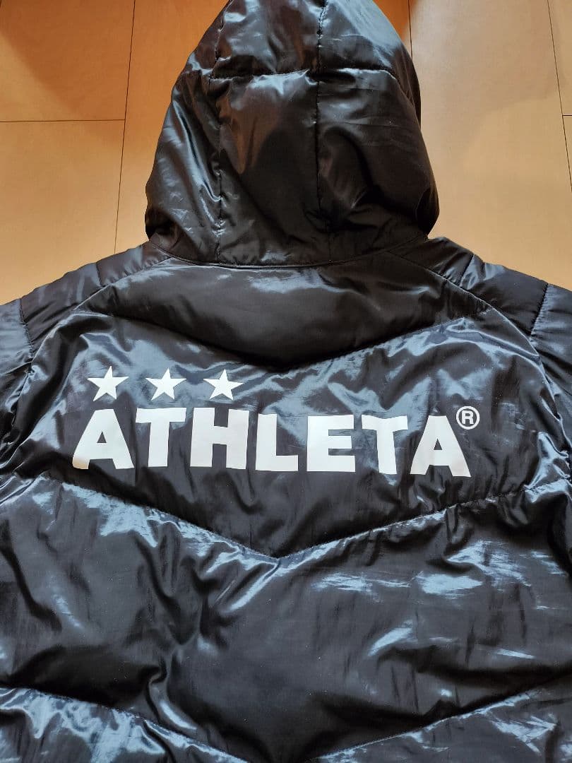 ATHLETA ブラック ベンチコート Sサイズ