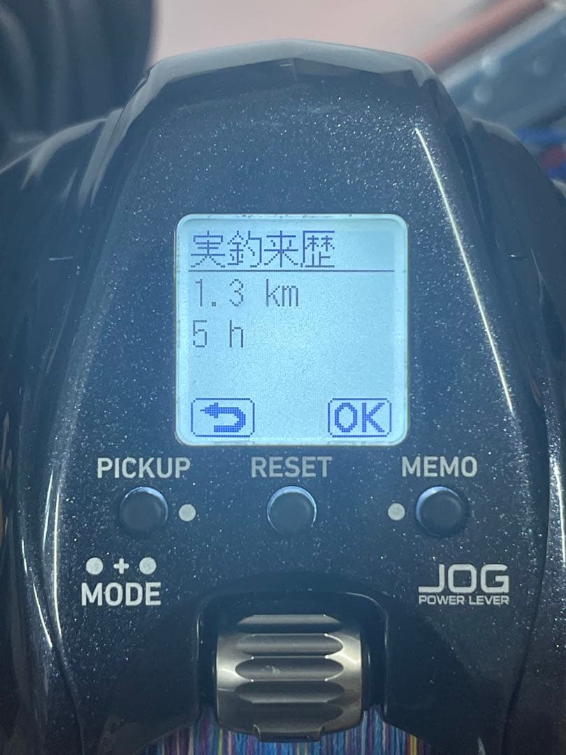 美品 DAIWAダイワ 23レオブリッツ 200J 電動リール1.3km/5h