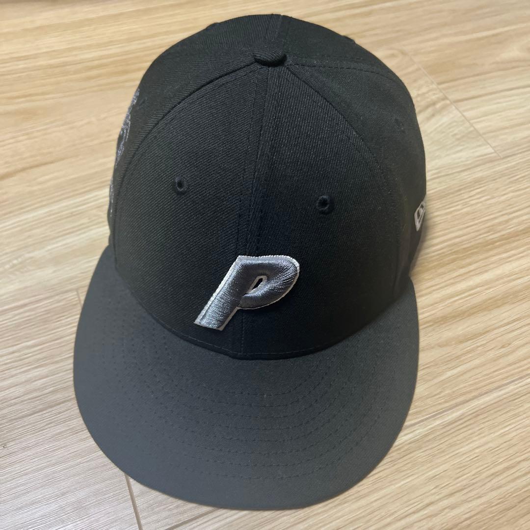 palace×New Era キャップ帽子 59fifty 58.7cm