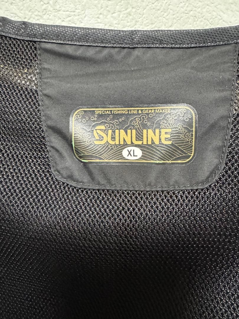 SUNLINE ブラック ライフジャケット