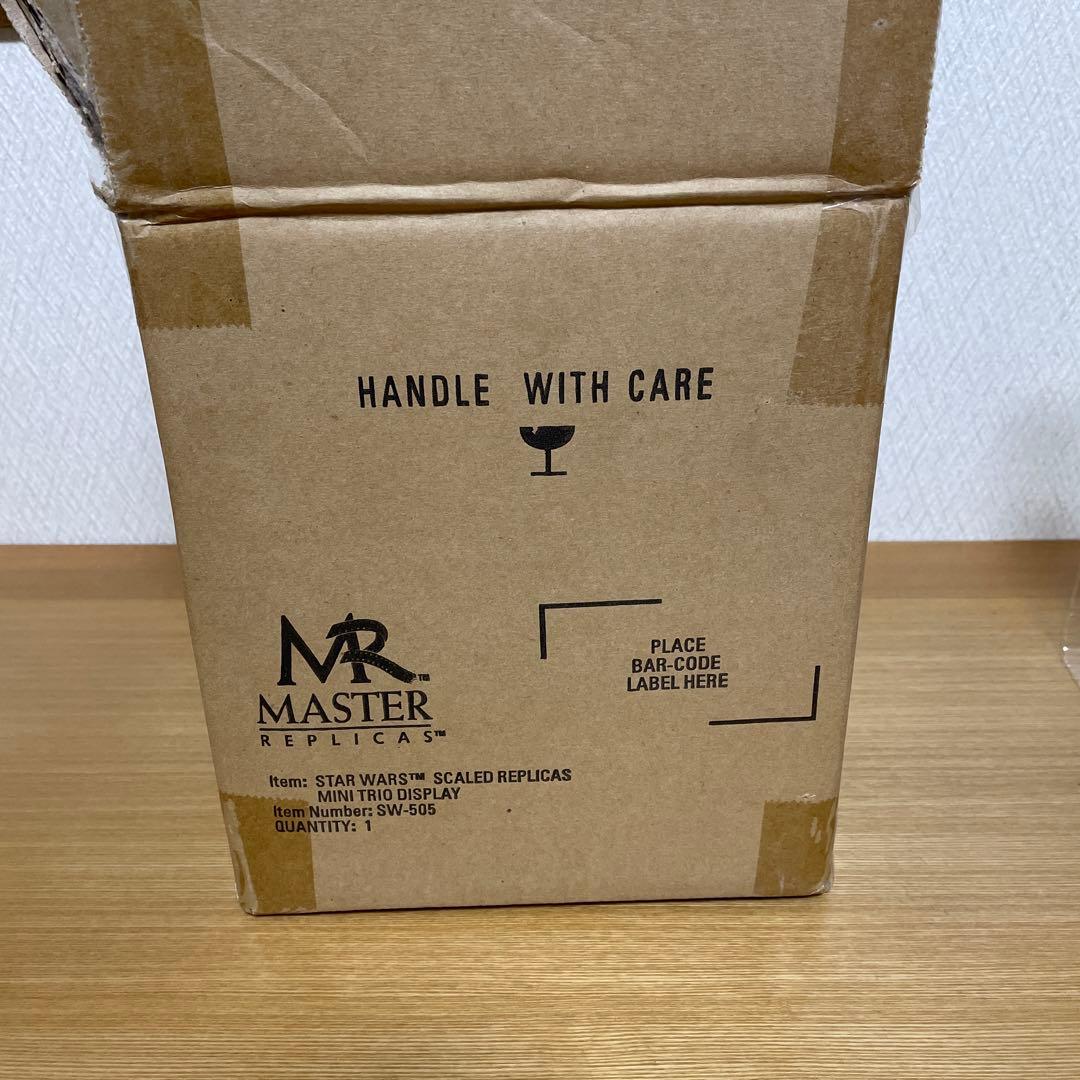 【未使用】マスターレプリカ スターウォーズ ミニライトセーバー 3本用ケース