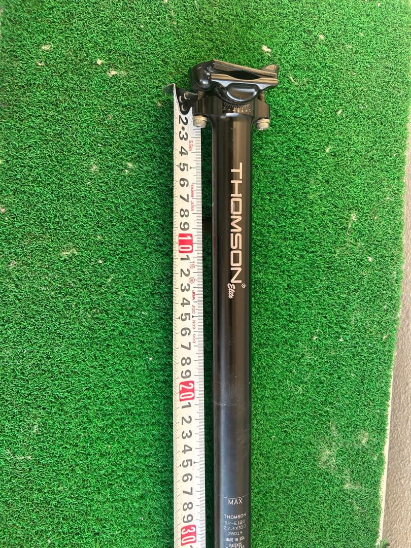 THOMSON(トムソン) ELITE シートポスト27.4mm 330mm