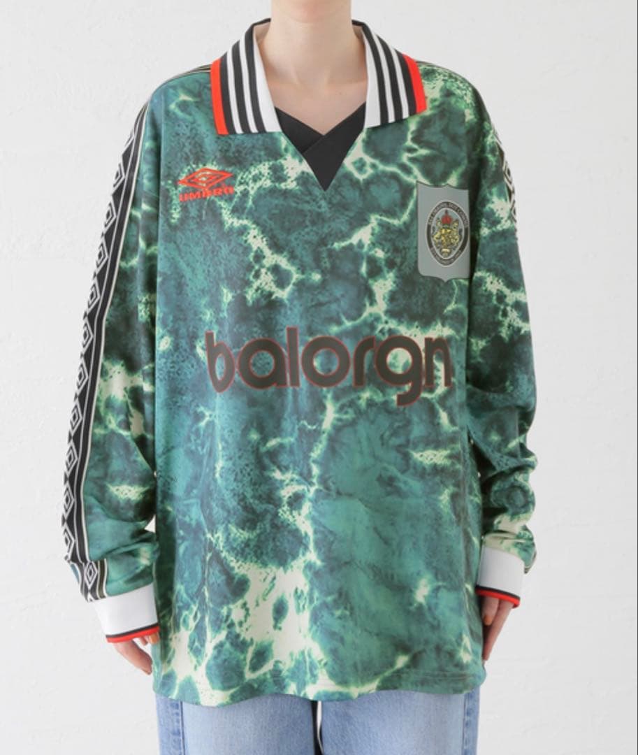 サウシー　石原慎也着用 BAL×UMBRO LS SOCCER JERSEY
