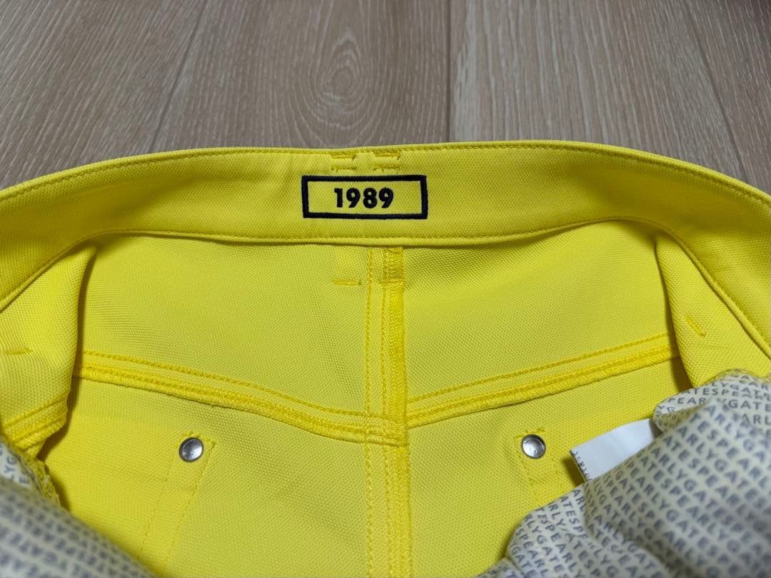 PEARLY GATES イエロー ショートパンツ　お値段交渉受付ます。