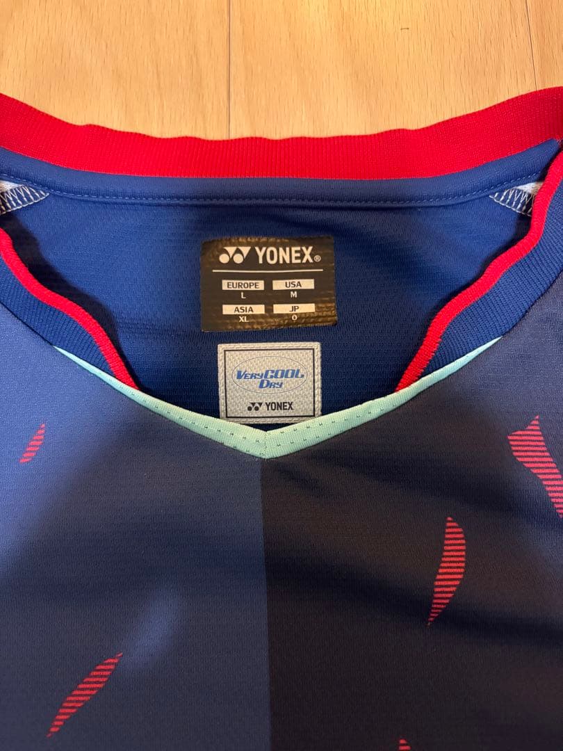 YONEX バドミントンウェア Oサイズ 半袖