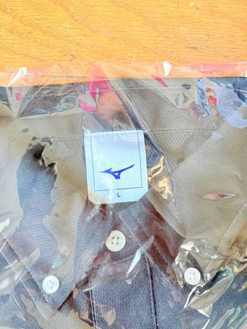 超レア　非売品！！Mizuno 名古屋グランパス 黒　ポロシャツ L 鯱の大祭典