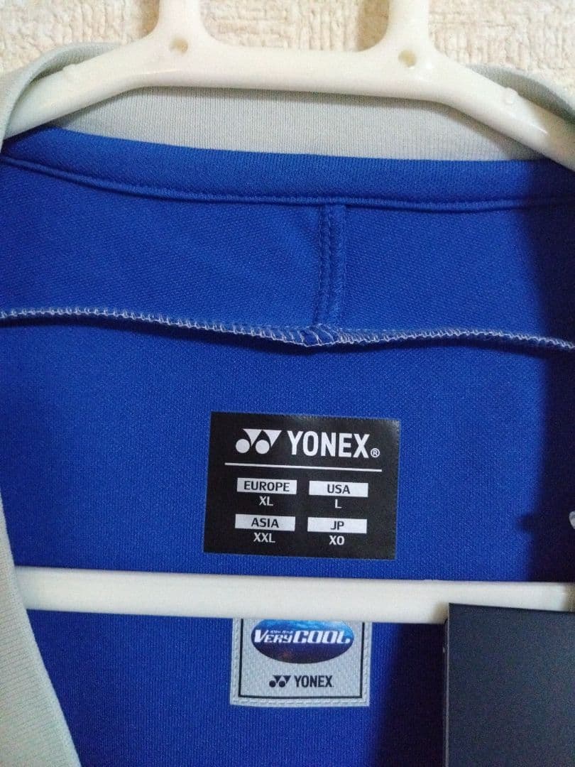 YONEXヨネックス　ブルーゲームウェアXO