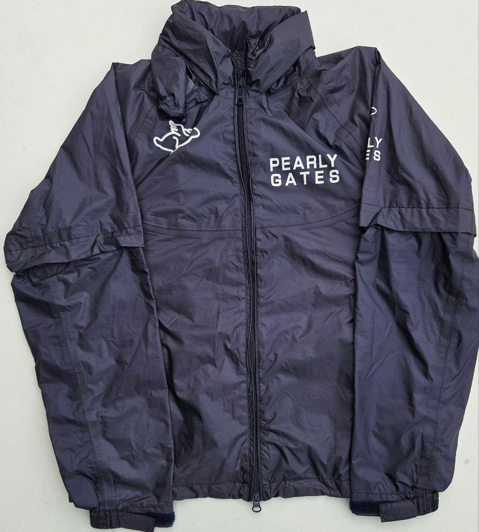 PEARLY GATES レインウェア セット ダークブルー