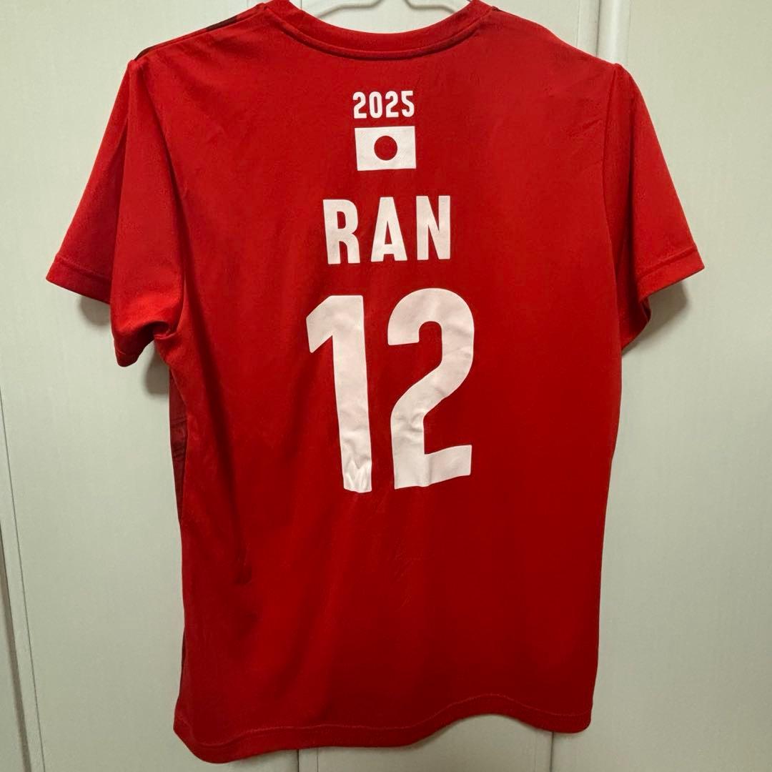 【最終お値下げ】2025 バレー男子日本代表 Tシャツ ユニフォーム 髙橋藍 L