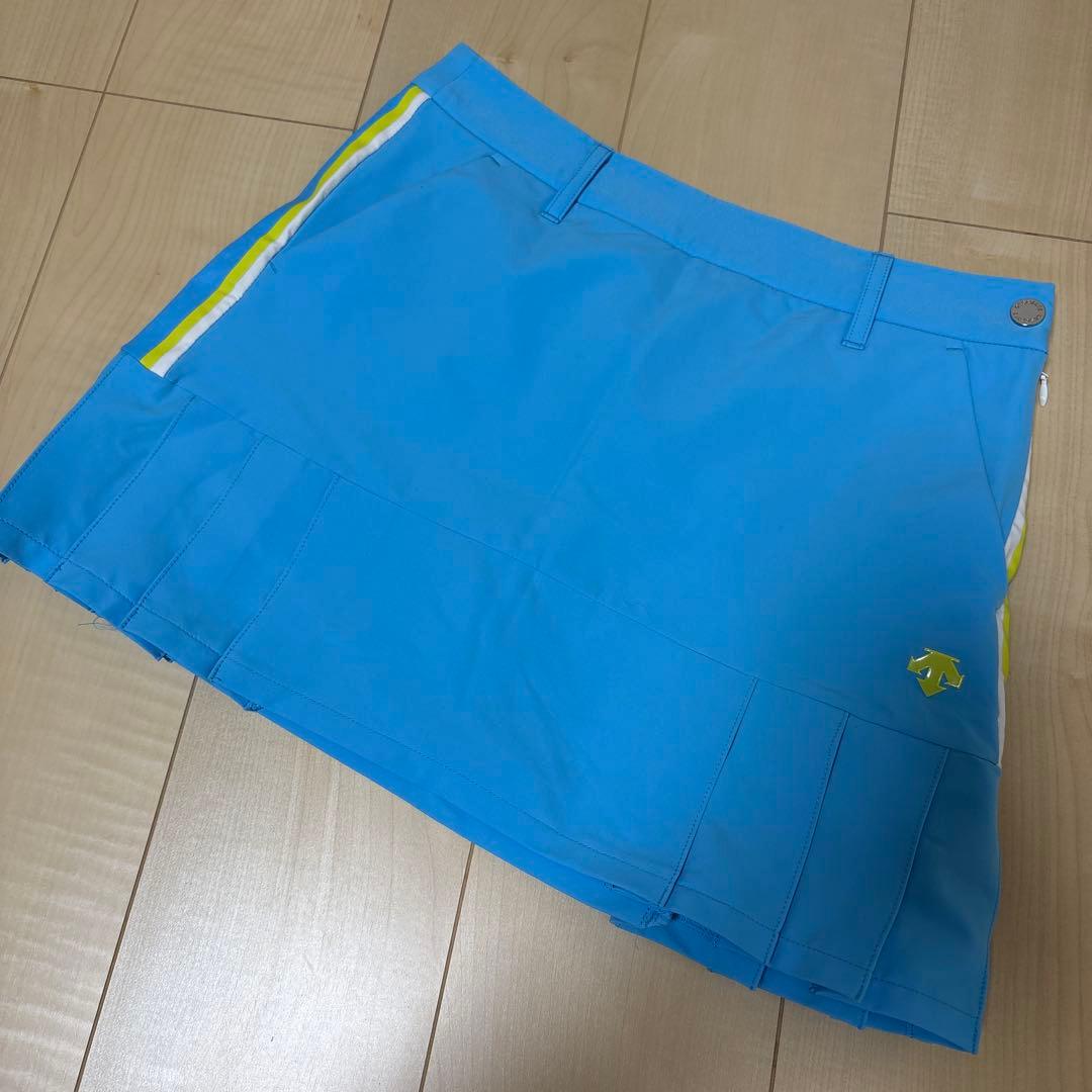 デサント　ゴルフ　ウエア　シャツ　プリーツスカート　3点セット　Mサイズ